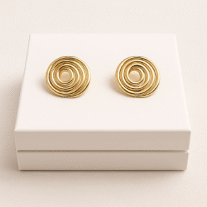 Brinco Aspiral Dourado