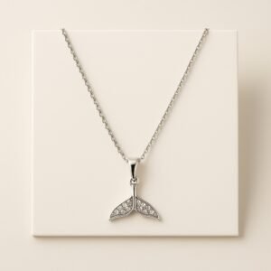 Colar Calda de Sereia com Pedrarias